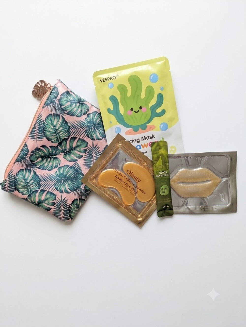 Cosmetic Pouch And Masks